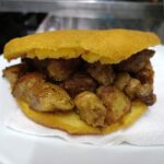 Arepa de pincho moruno